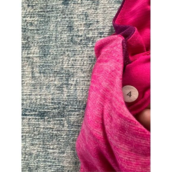 Lululemon Run For Gold Heathered Jeweled Magenta / Regal Plum Size 4 - Picture 6 of 7
